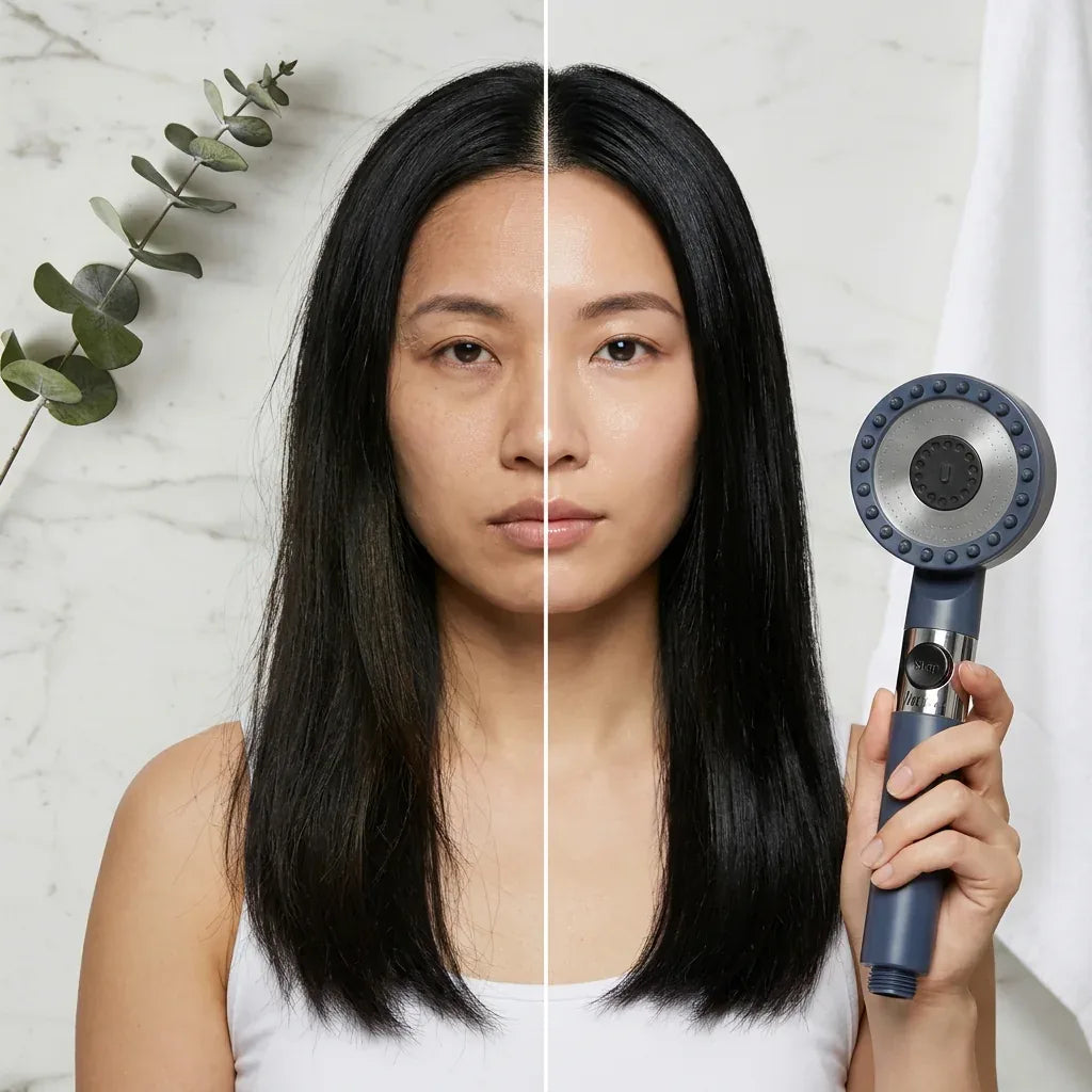 Straight hair — before / after haya.