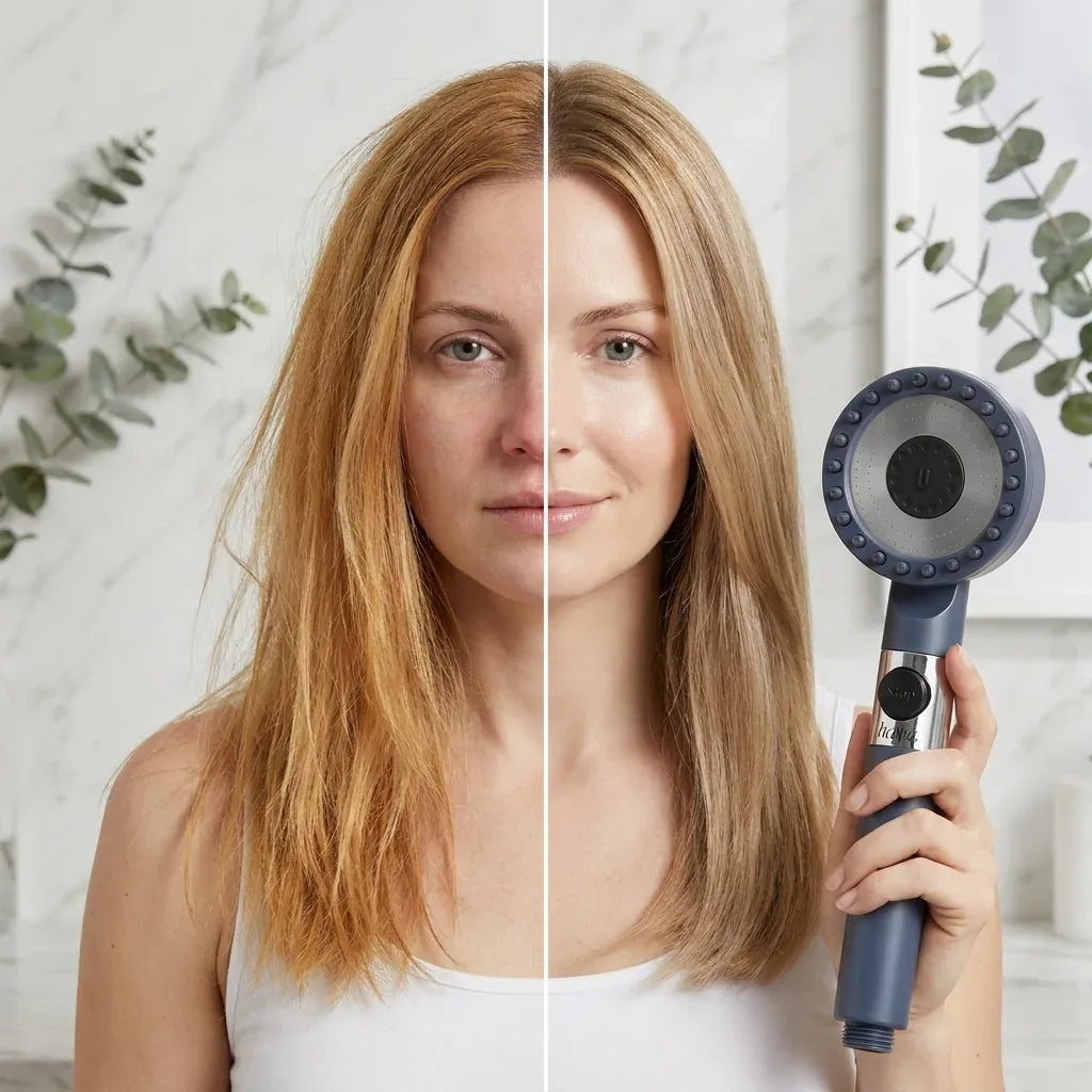 Blonde hair — before / after haya.