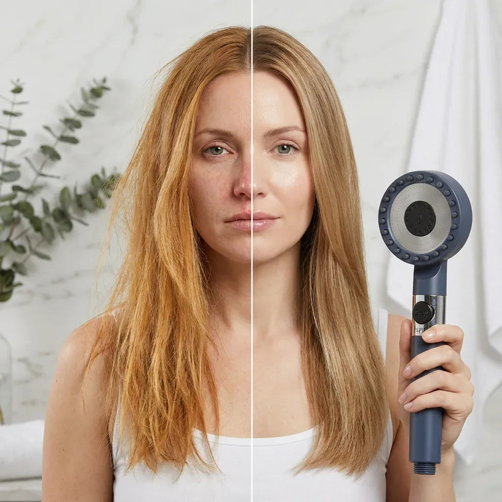 Color-treated hair — before / after haya.