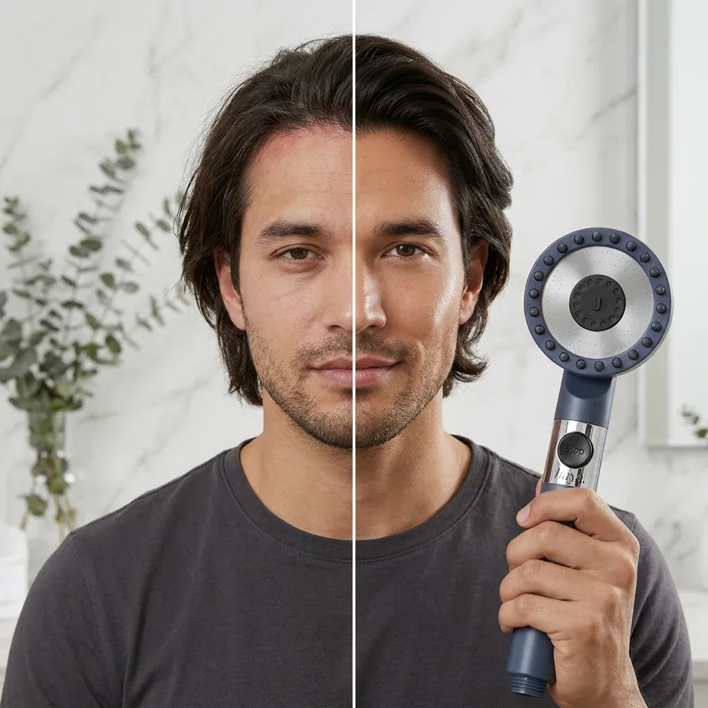 Scalp irritation — before / after haya.